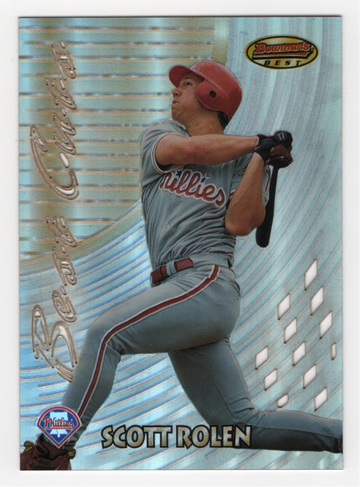 1997 BOWMAN'S BEST BEST CUTS REFRACTOR SCOTT ROLEN # BC15 HOF B