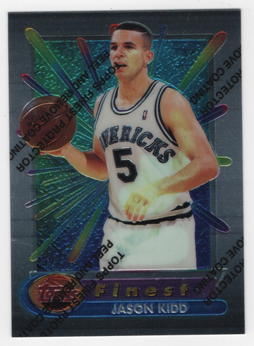 1994-95 TOPPS FINEST JASON KIDD # 286 ROOKIE HOF A