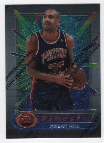 1994-95 TOPPS FINEST GRANT HILL # 240 HOF A
