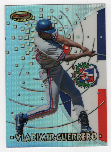 1997 BOWMAN'S BEST REFRACTOR VLADIMIR GUERRERO # BBI14 HOF