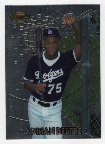 1997 BOWMAN'S BEST ROOKIE ADRIAN BELTRE # 117 HOF B