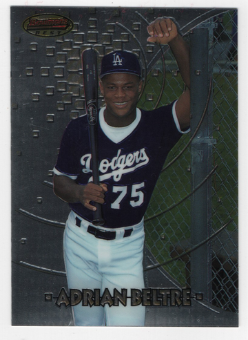 1997 BOWMAN'S BEST ROOKIE ADRIAN BELTRE # 117 HOF C