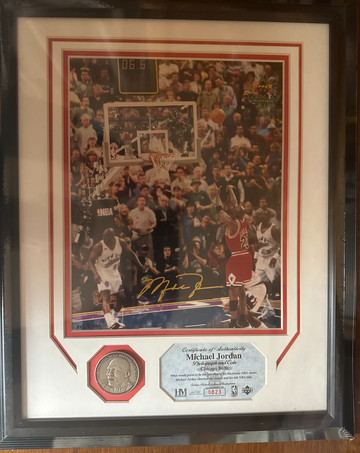 MICHAEL JORDAN LAST SHOT