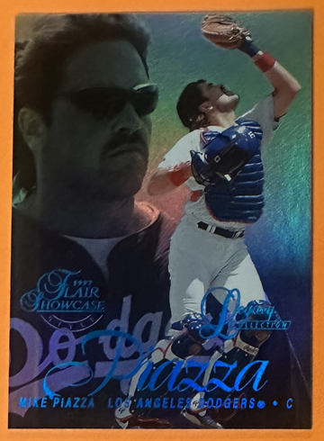 🔥 1997 FLAIR SHOWCASE LEGACY COLLECTION MIKE PIAZZA # 31 HALL OF FAMER 001/100