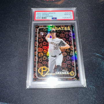 2024 Topps Update Jack O’Lantern Paul Skenes PSA 10