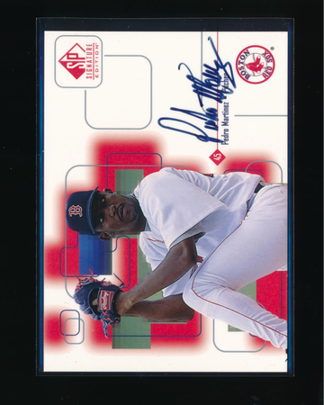 1999 Sp Signature Edition Pedro Martinez Auto, NMMT or Better Nice