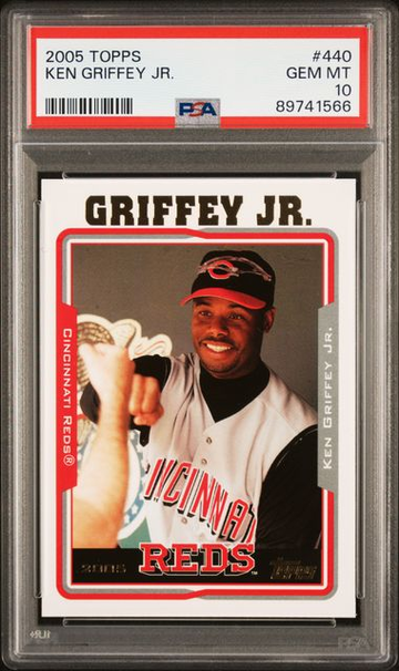 2005 Topps Ken Griffey Jr HOF PSA 10 GEM MINT