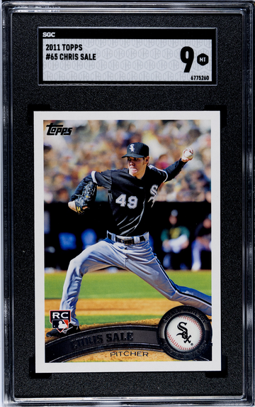 2006 Topps Chris Sale RC SGC 9 MINT