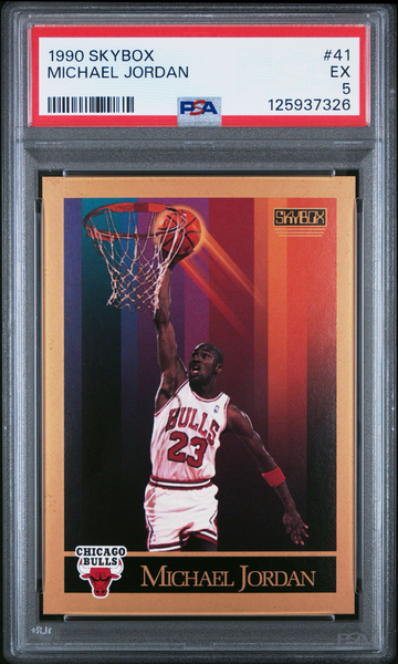 1990 Skybox Michael Jordan PSA 5