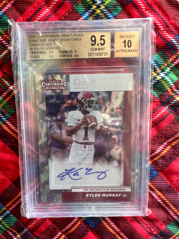 Kyler Murray cracked ice draft signatures /23