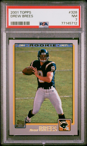2001 Topps Drew Brees Rookie 