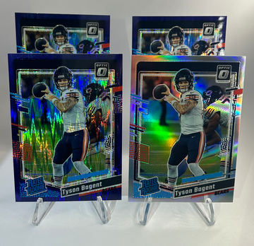 2023 donruss optic Tyson Bagent rated rookie prizm lot