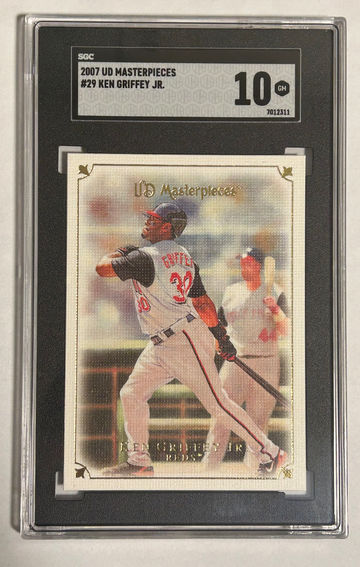 2007 UD Masterpieces Ken Griffey Jr SGC 10