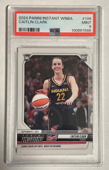 2024 Panini Instant WNBA Caitlin Clark Rookie PSA 9