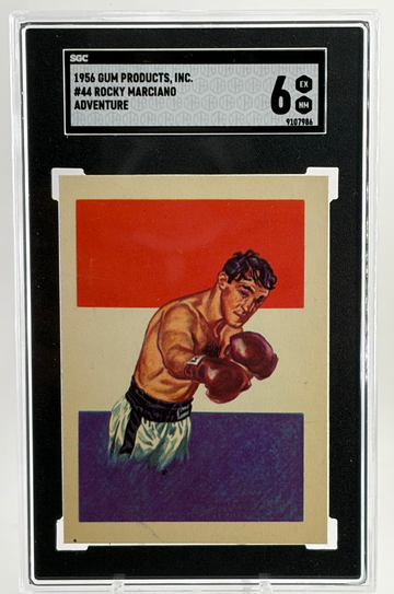1956 Gum Products Rocky Marciano #44 SGC 6