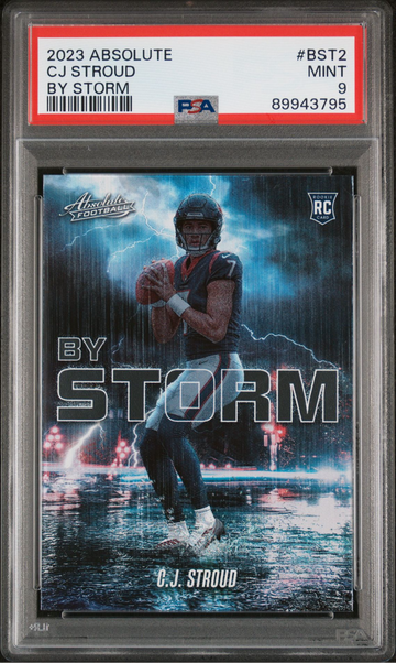 2023 Absolute By Storm CJ Stroud RC Texans PSA 9