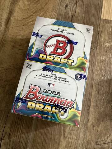 2023 BOWMAN DRAFT BASEBALL SEALED SUPER JUMBO BOX 5 AUTOS