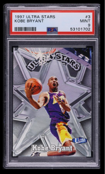 1997 Ultra Stars KOBE BRYANT #3 PSA 9