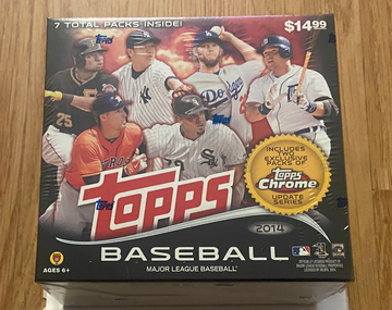 2014 Topps Chrome Update Mega Box - From a Sealed Case