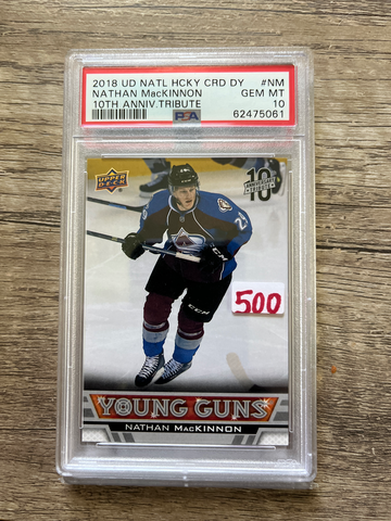 2018 UD Natl Crd Day Nathan Mackinnon 10th Anniversary Tribute