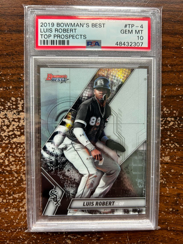 2019 Bowman's Best TP-4 Luis Robert Top Prospects PSA 10