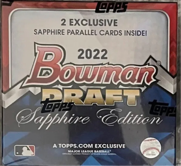 2022 Bowman Draft Sapphire Hobby Box