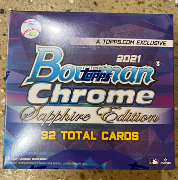 2021 Bowman Chrome Sapphire Hobby Box