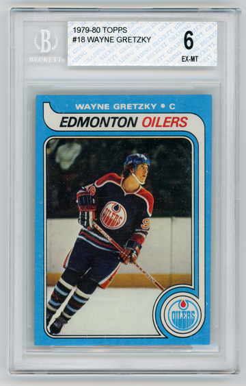 WAYNE GRETZKY 1979-80 Topps Rc #18 BGS 6