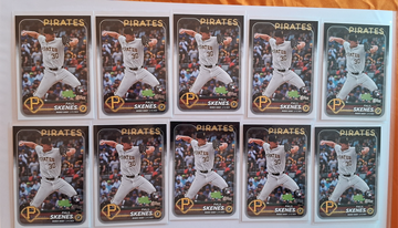 Paul Skenes RC lot of 10