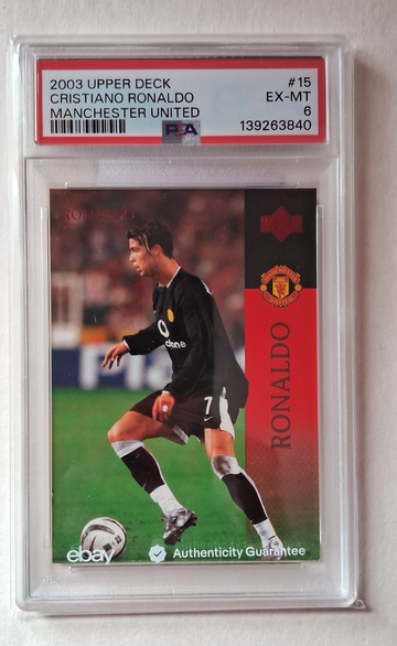 Christiano Ronaldo 2003 upperdeck