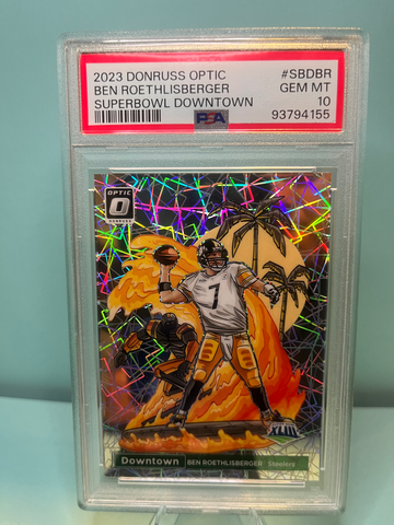 2023 Donruss Optic Downtown Ben Roethlisberger