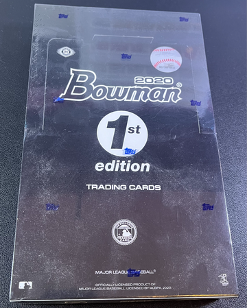 2020 Bowman Baseball 1st Edition Hobby Box