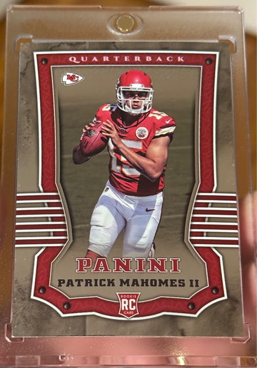 2017 Panini Patrick Mahomes Shining Armor Rookie