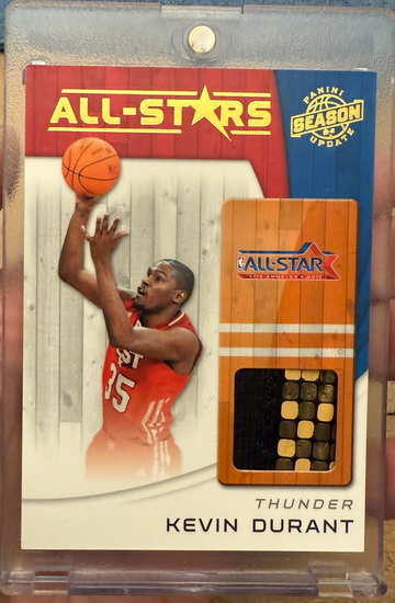 2010 Season Update Kevin Durant All-Stars Materials Prime Jersey /10