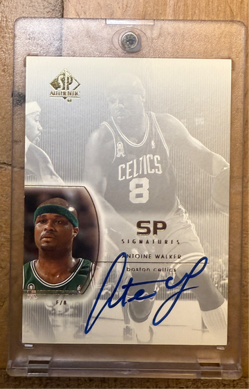 2003 SP Authentic Antoine Walker SP Signatures Auto