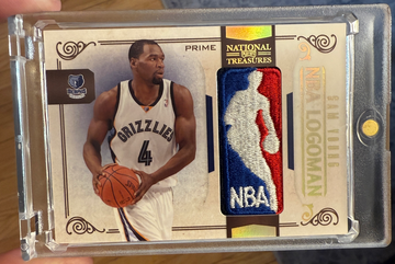 2009 Playoff National Treasures Sam Young Rookie NBA Logoman 1/1