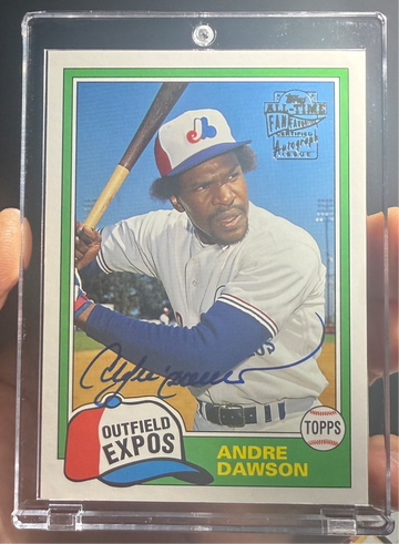 2004 Topps Fan Favorites Andre Dawson Certified Autograph Issue