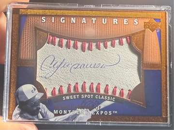 2005 Sweet Spot Andre Dawson Classic Signatures Auto