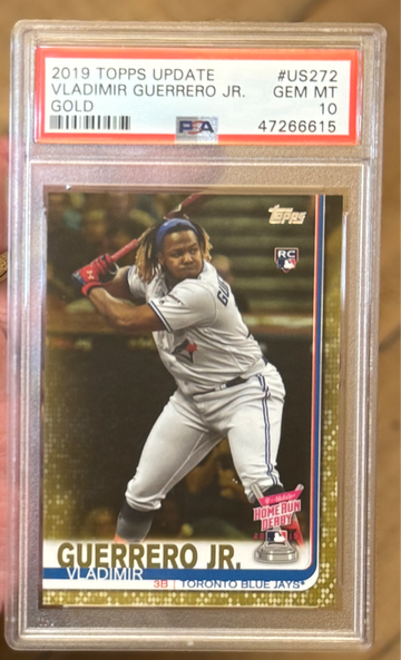 2019 Topps Update Vladimir Guerrero Jr Rookie Gold /2019 PSA 10 