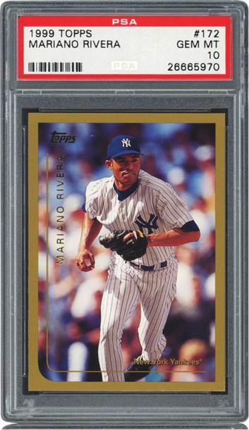 1999 Topps Mariano Rivera PSA 10
