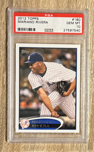 2012 Topps Mariano Rivera PSA 10