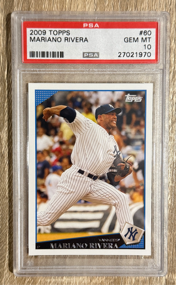 2009 Topps Mariano Rivera PSA 10