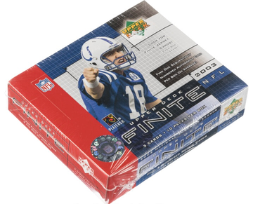2003 Upper Deck Finite Football Factory Sealed Hobby Box