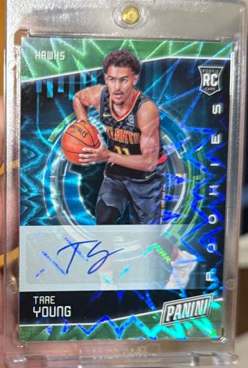 2018 Panini Cyber Monday Trae Young Rookie Auto
