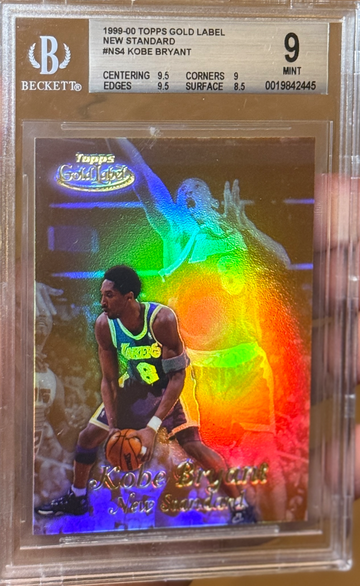 1999 Topps Gold Label Kobe Bryant New Standard BGS 9
