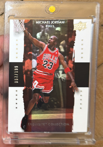 2009 Upper Deck Exquisite Collection Michael Jordan /199