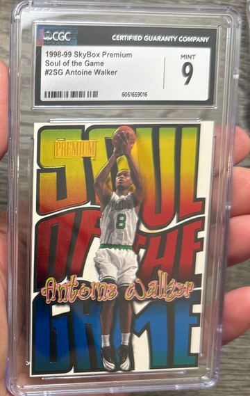 1998-99 SkyBox Premium Antoine Walker Soul of the Game CGC 9