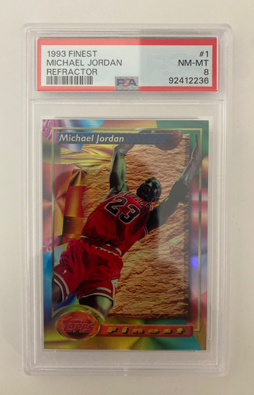 1993 Finest Refractor Michael Jordan #1