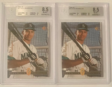 Lot of 2 1994 SP Alex Rodriguez BGS 8.5 ~ New York Yankees Rookie Card