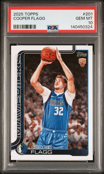 Cooper Flagg 2025 Topps PSA 10